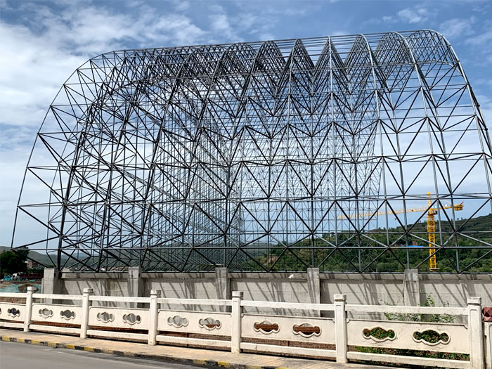 应城山寨矿储煤棚网架
