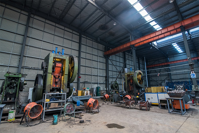 应城网架配件-锥头加工车间